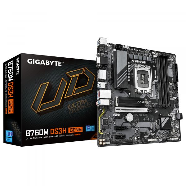   Gigabyte B760M DS3H Gen5 Socket 1700 -  1