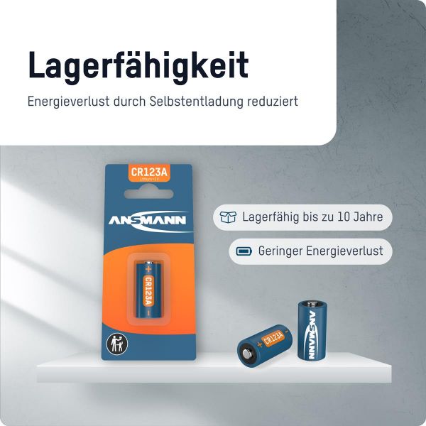  Ansmann CR123A/CR17335 BL 1 -  7
