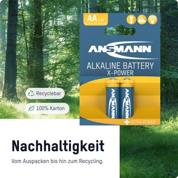 ��������� Ansmann X-Power AA/LR06 BL 4�� - �������� 12