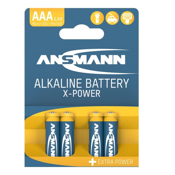 ��������� Ansmann X-Power AAA/LR03 BL 4�� - �������� 1
