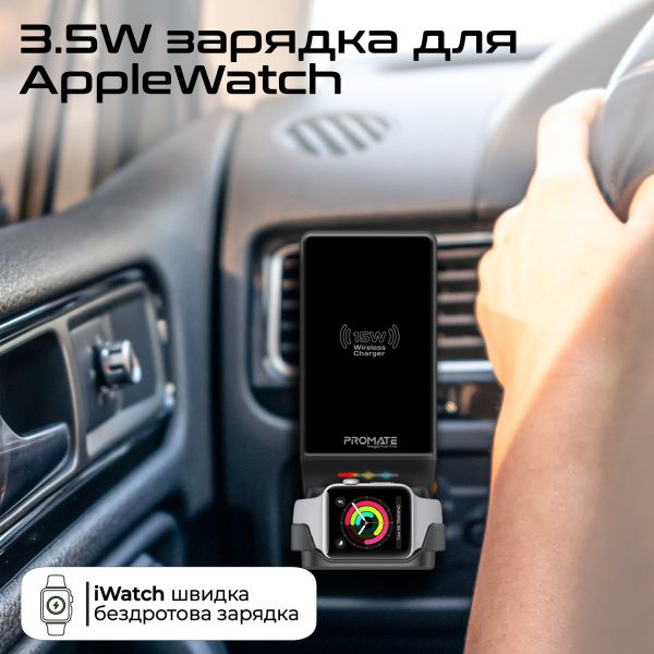 ����������� �������� ������� Promate MagDrive-Trio MagSafe Black (magdrive-trio.black) - �������� 5