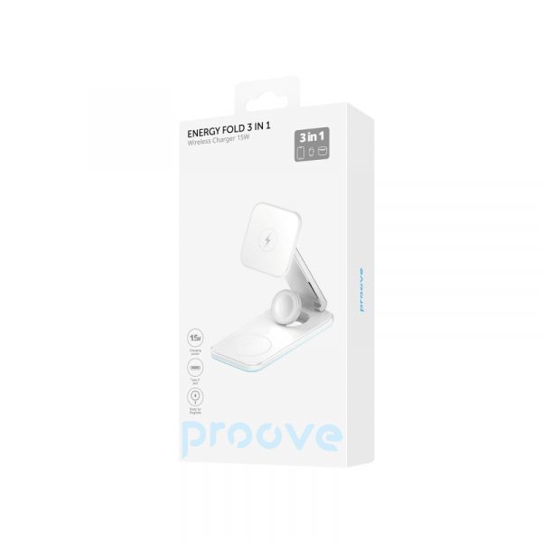 ������������ �������� ���������� Proove Energy Fold 3in1 15W White (WSEF15010002) - �������� 5