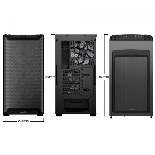 ������ be quiet! Pure Base 501 LX Black (BGW78) - �������� 8