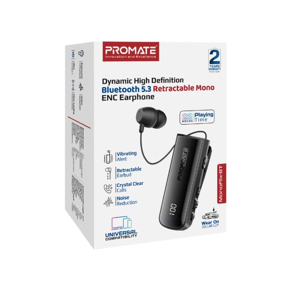 Bluetooth- Promate Monoflix-bt Black -  10