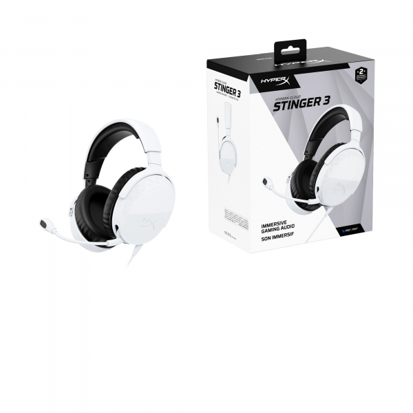 ��������� HyperX Cloud Stinger 3 Wired White (BS1T6AA) - �������� 14
