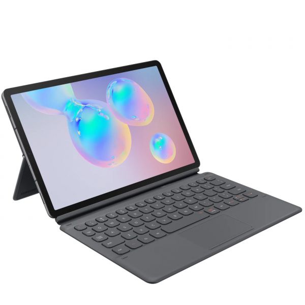 �����-��������� Samsung Book Cover Keyboard ��� Samsung Galaxy Tab S6 10.5 SM-T860 / SM-T865 / SM-T866 Gray (EF-DT860BJRGRU) - �������� 1