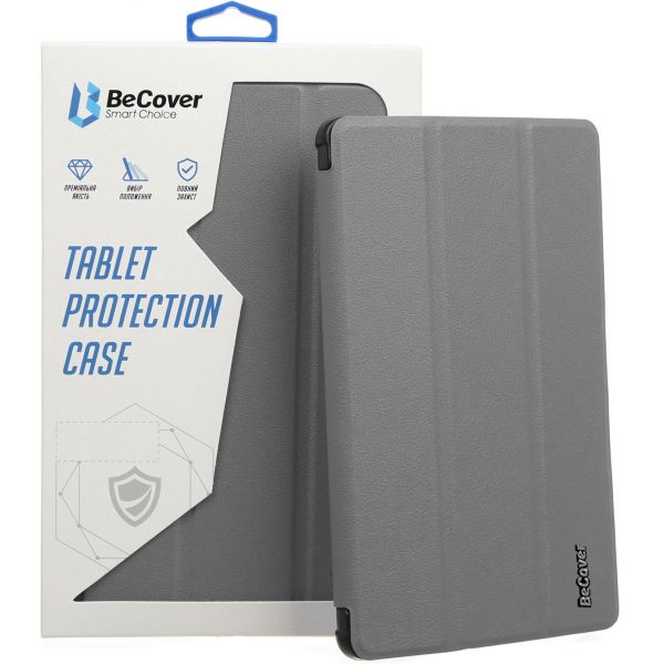 �����-������ BeCover Flexible TPU Mate ��� Samsung Galaxy Tab S6 Lite 10.4 SM-P620/SM-P625/SM-P627 Grey (712515) - �������� 1