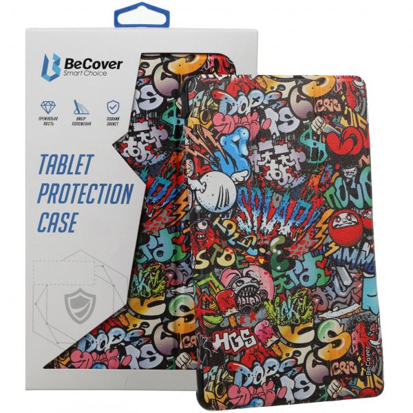 �����-������ BeCover Flexible TPU Mate ��� Samsung Galaxy Tab S6 Lite 10.4 SM-P620/SM-P625/SM-P627 Graffiti (712519) - �������� 1