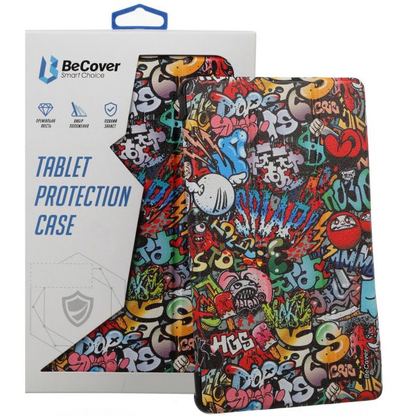 �����-������ BeCover Flexible TPU Mate ��� Samsung Galaxy Tab S9 (SM-X710/SM-X716)/S9 FE (SM-X510/SM-X516B) Graffiti (712534) - �������� 1