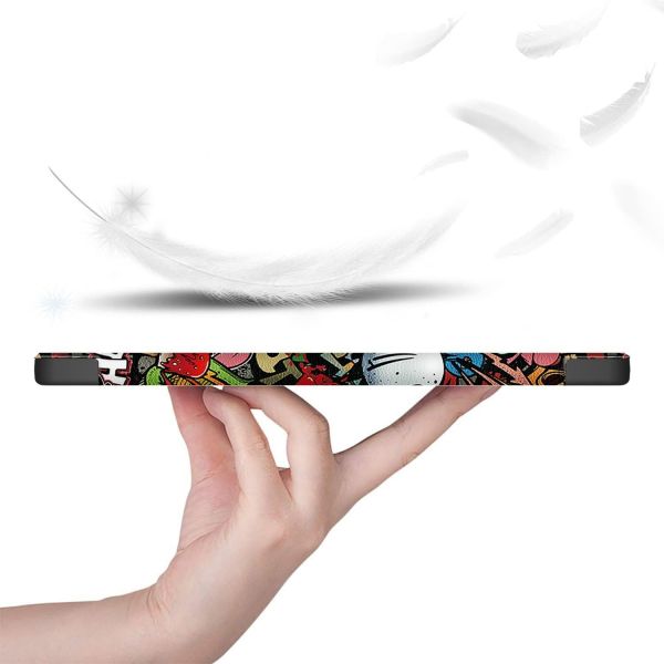 �����-������ BeCover Flexible TPU Mate ��� Samsung Galaxy Tab S9 (SM-X710/SM-X716)/S9 FE (SM-X510/SM-X516B) Graffiti (712534) - �������� 8