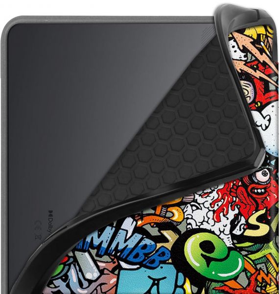 �����-������ BeCover Flexible TPU Mate ��� Samsung Galaxy Tab S9 (SM-X710/SM-X716)/S9 FE (SM-X510/SM-X516B) Graffiti (712534) - �������� 9