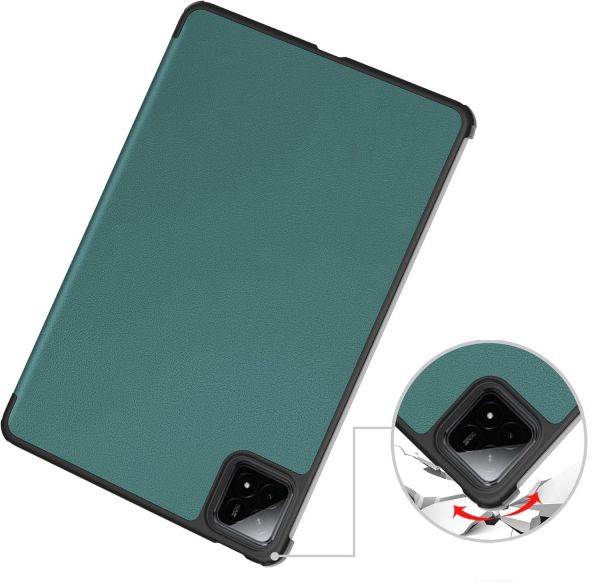 - BeCover Smart Case  Xiaomi Pad 7/7 Pro 11.2 Dark Green (712801) -  6