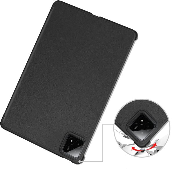 �����-������ BeCover Smart Case ��� Xiaomi Pad 7/7 Pro 11.2 Black (712797) - �������� 6