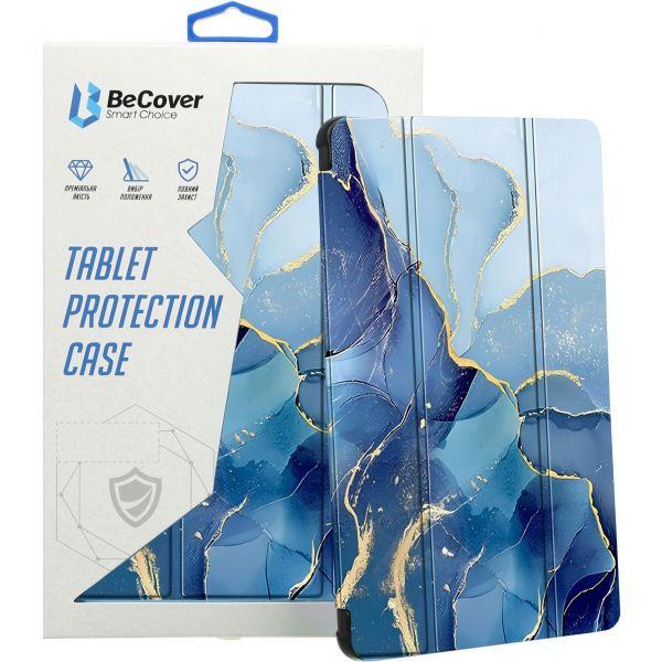 �����-������ BeCover Soft Edge TPU ��� Xiaomi Redmi Pad SE 8.7 Blue Marble (712572) - �������� 1