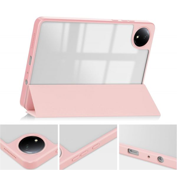 �����-������ BeCover Soft Edge TPU ��� Xiaomi Redmi Pad SE 8.7 Pink (712570) - �������� 2