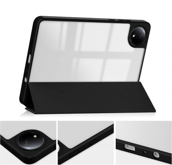 �����-������ BeCover Soft Edge TPU ��� Xiaomi Redmi Pad SE 8.7 Black (712564) - �������� 3