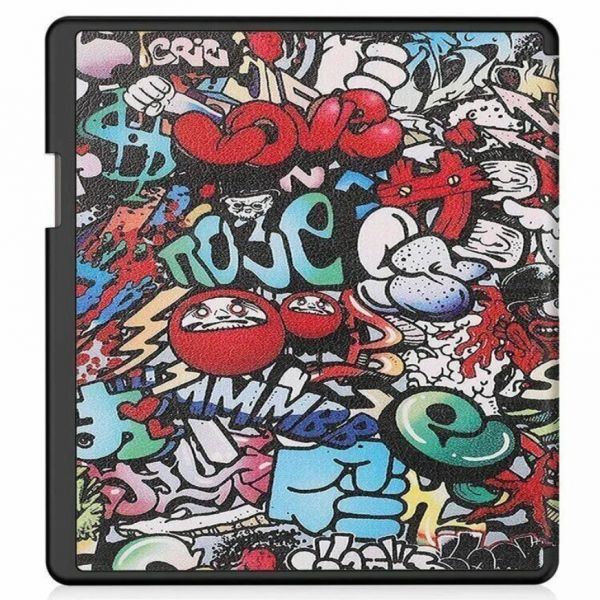 �����-������ BeCover Ultra Slim Origami ��� Amazon Kindle Scribe 10.2" Graffiti (712582) - �������� 2