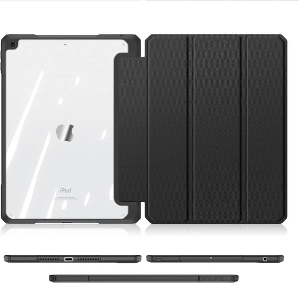 �e���-������ Dux Ducis Toby Smart Cover ��� Apple iPad 9.7 2017/2018 Black (6934913048702) - �������� 2