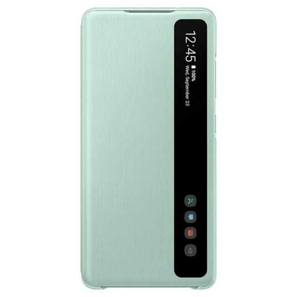 �e���-������ Samsung Clear View Cover ��� Samsung Galaxy S20 FE SM-G780 / SM-G781 Mint (EF-ZG780CMEGRU) - �������� 1
