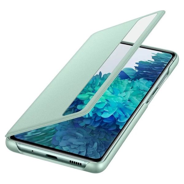 �e���-������ Samsung Clear View Cover ��� Samsung Galaxy S20 FE SM-G780 / SM-G781 Mint (EF-ZG780CMEGRU) - �������� 5