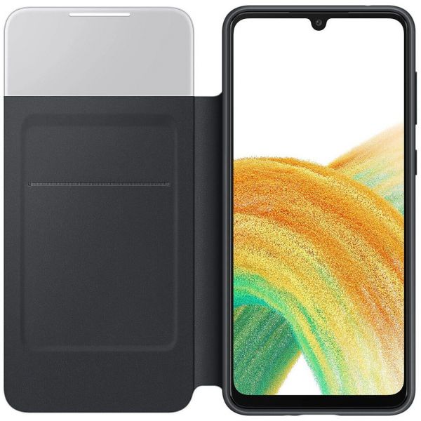 �e���-������ Samsung S View Wallet Cover ��� Samsung Galaxy A33 SM-A336 Black (EF-EA336PBEGRU) - �������� 4
