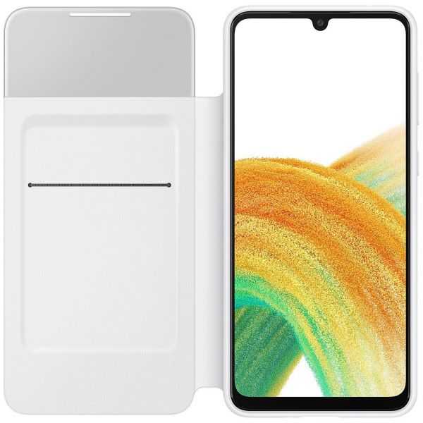�e���-������ Samsung S View Wallet Cover ��� Samsung Galaxy A33 SM-A336 White (EF-EA336PWEGRU) - �������� 4
