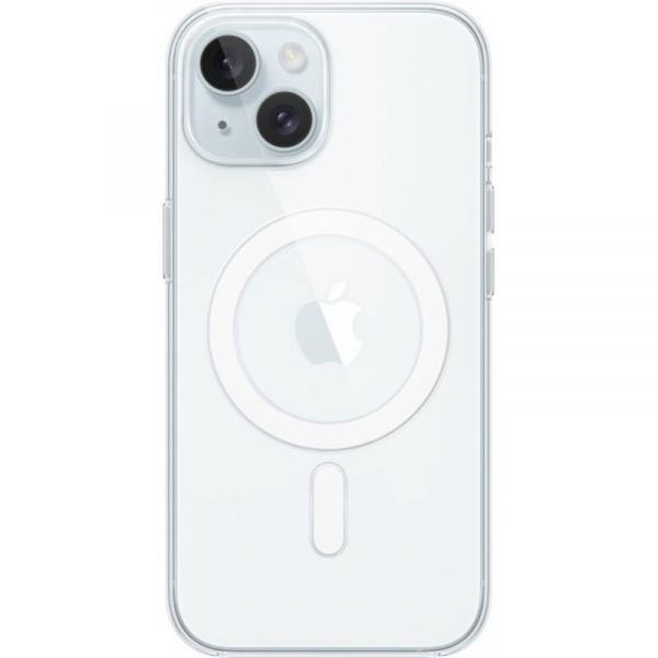 �����-�������� Apple Clear Case with MagSafe ��� Apple iPhone 15 Clear (MT203) - �������� 1