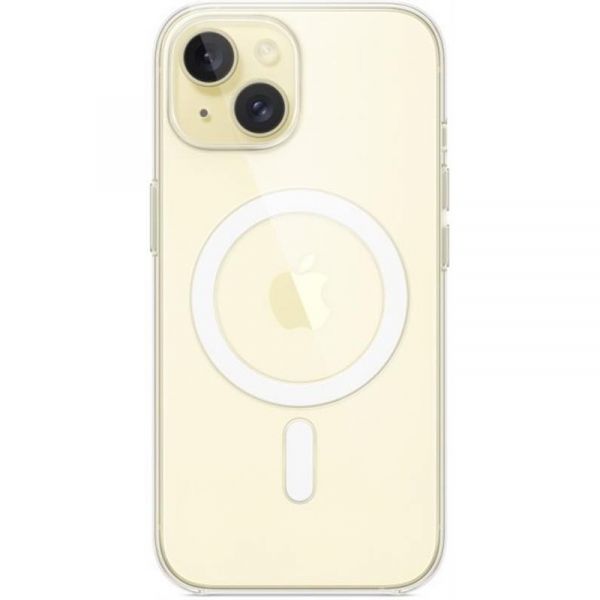 �����-�������� Apple Clear Case with MagSafe ��� Apple iPhone 15 Clear (MT203) - �������� 3
