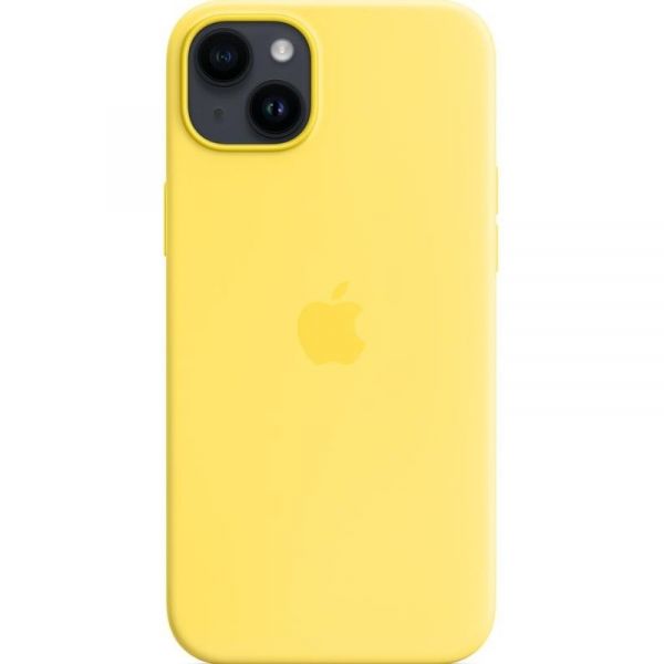 �����-�������� Apple Silicone Case with MagSafe ��� Apple iPhone 14 Plus Canary Yellow (MQUC3) - �������� 2
