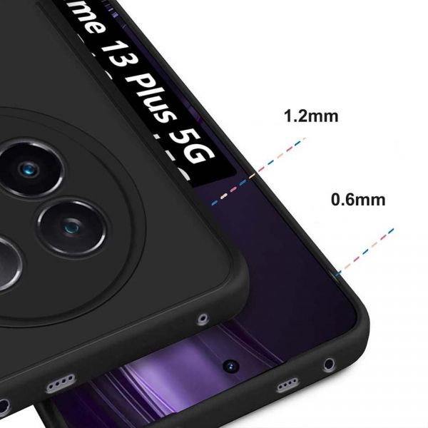 �e���-�������� BeCover ��� Realme 13 Plus 5G Black (712765) - �������� 5