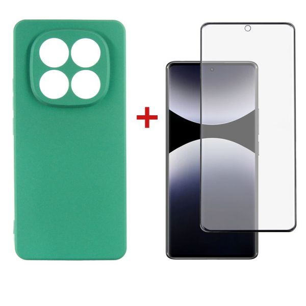 �����-�������� Dengos Soft ��� Xiaomi Redmi Note 14 Pro Mint (DG-KM-132) + ������� ���� - �������� 1