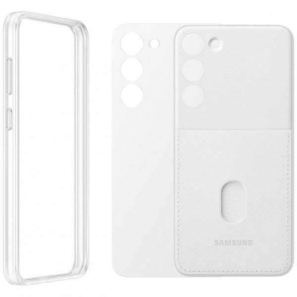 �e���-�������� Samsung Frame Cover ��� Samsung Galaxy S23 Plus SM-S916 White (EF-MS916CWEGRU) - �������� 4