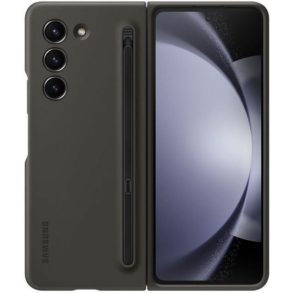 �e���-�������� Samsung Slim Cover with Pen ��� Samsung Galaxy Fold 5 SM-F946 Black (EF-OF94PCBEGUA) - �������� 1