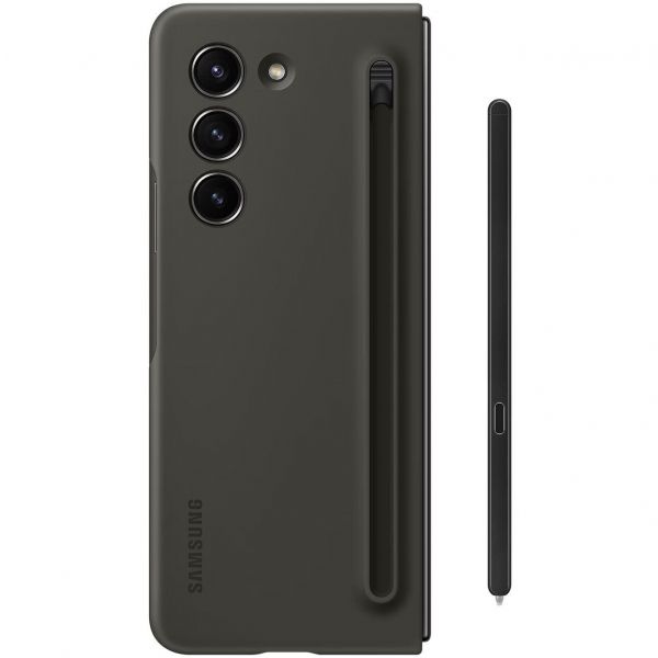 �e���-�������� Samsung Slim Cover with Pen ��� Samsung Galaxy Fold 5 SM-F946 Black (EF-OF94PCBEGUA) - �������� 2