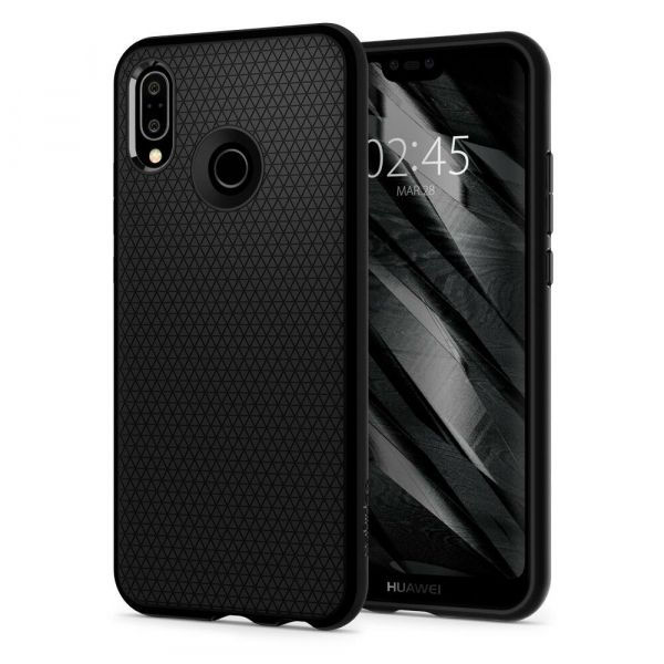 �e���-�������� Spigen Liquid Air ��� Huawei P20 Lite Black (L22CS23071) - �������� 2