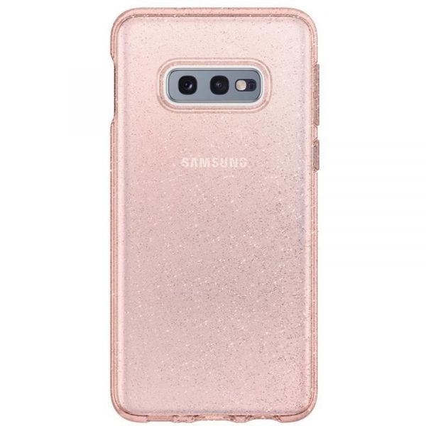 �����-�������� Spigen Liquid Crystal Glitter ��� Samsung Galaxy 10e SM-G970 Rose Quartz (609CS25835) - �������� 1