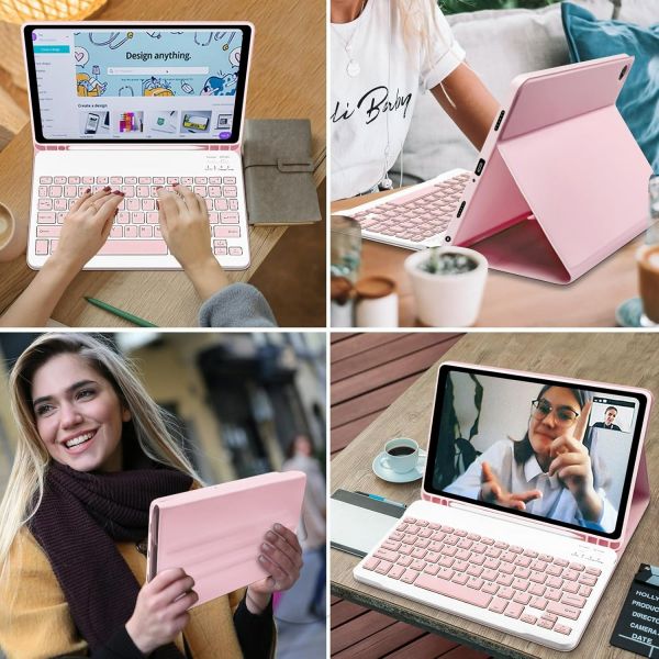 ����� � ������������ ����������� BeCover ��� Samsung Galaxy Tab A9 SM-X115 Pink (712359) - �������� 2