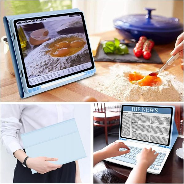 ����� � ������������ ����������� BeCover ��� Samsung Galaxy Tab A9 SM-X115 Light Blue (712358) - �������� 3