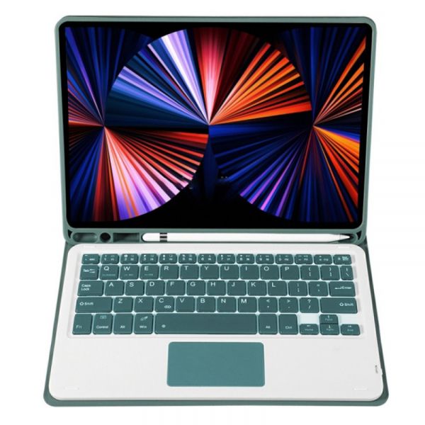 ����� � ������������ ����������� (TouchPad) BeCover ��� Apple iPad Air 13 (2024/2025) Dark Green (712603) - �������� 3