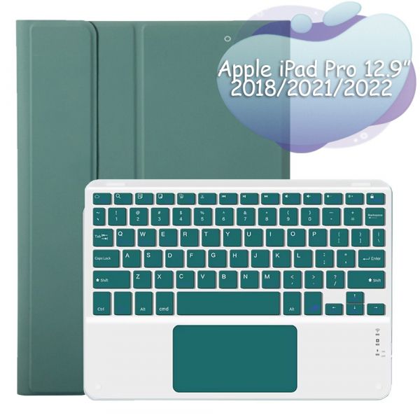 ����� � ������������ ����������� (TouchPad) BeCover ��� Apple iPad Pro 12.9 (2020/2021/2022) Dark Green (712383) - �������� 5