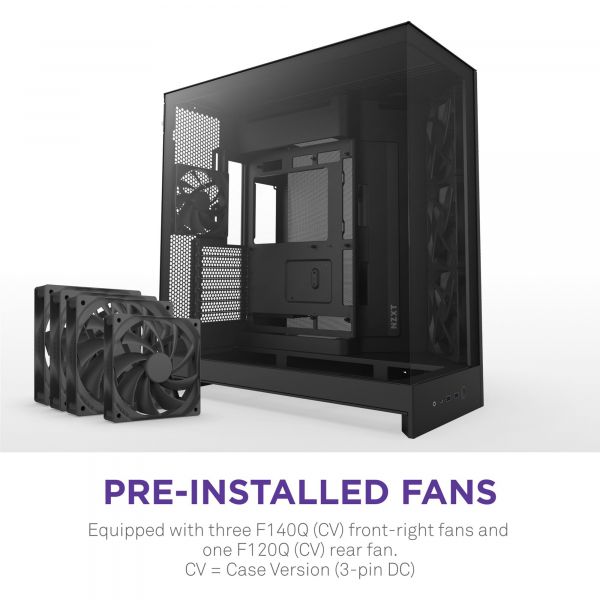 ������ NZXT H9 Flow Black ��� �� (CM-H92FB-01) - �������� 2