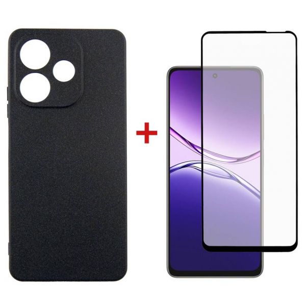 �����-�������� Dengos ��� Oppo A5 Pro Black Full Glue (DG-KM-150) + ������� ���� - �������� 1