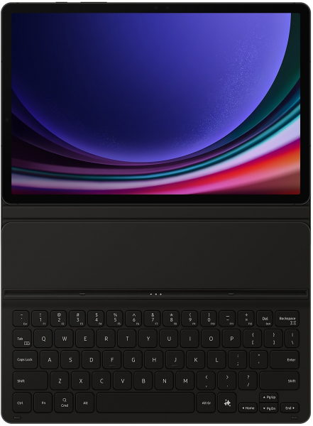 �����-��������� Samsung Book Cover Keyboard Slim AI Key ��� Samsung Galaxy Tab S9 11.0 SM-X710/SM-X716/Tab S9 FE 10.9 SM-X510/SM-X516/Tab S10 FE 10.9 SM-X520/SM-X526 Black (EF-DX720BBEGUA) - �������� 2