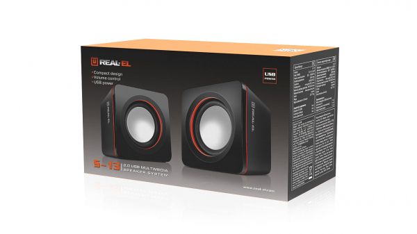   REAL-EL S-13 Black -  9