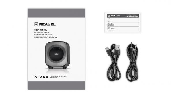 ������������ ������� REAL-EL X-760 Black - �������� 13