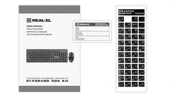 �������� (���������, ����) REAL-EL Standard 504 Kit Black (EL123100037) - �������� 9