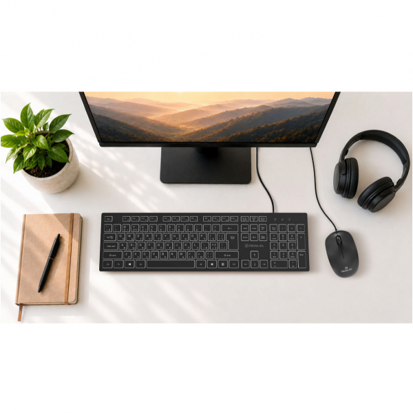 ���������� REAL-EL RK-7050, USB, ����� - �������� 1