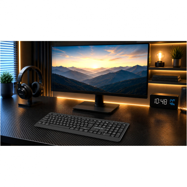 ��������� ���������� REAL-EL RK-760W Black - �������� 1