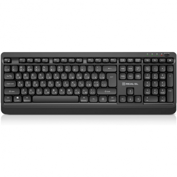 ��������� ���������� REAL-EL RK-760W Black - �������� 9