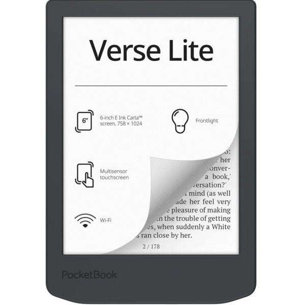 ����������� ����� PocketBook 619 Verse Lite Midnight Grey (PB619-T-WW) - �������� 1
